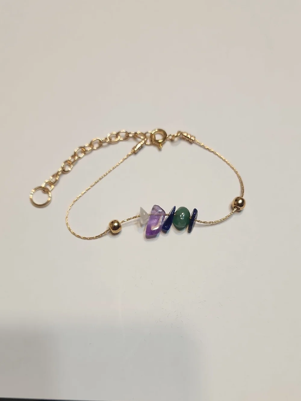 Natural Stone Jewelry Bracelet And Necklace Set, Helps Relieve Depression